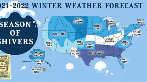 2022 Old Farmers Almanac Winter Weather Forecastspredictions Are Here