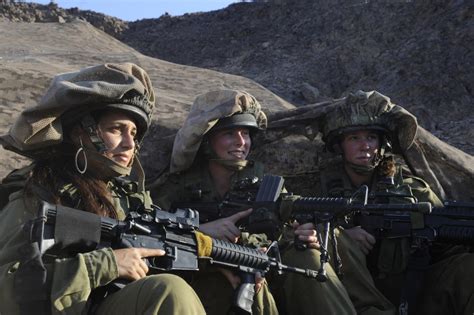 Israeli Army Sent Female Combat Unit To Guard The Southern Border