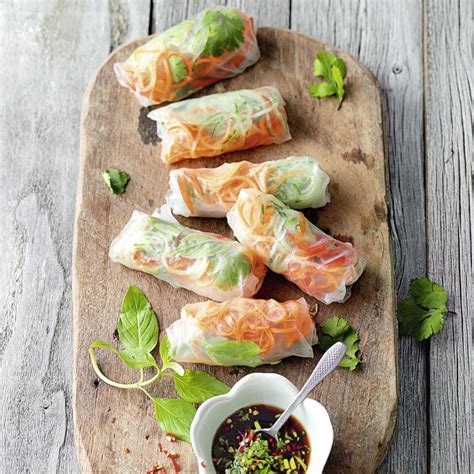 Vietnamesische Sommerrollen Gemüsespirelli Rezept
