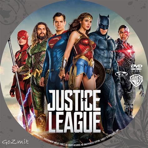 Coversboxsk Justice League 2017 High Quality Dvd Blueray
