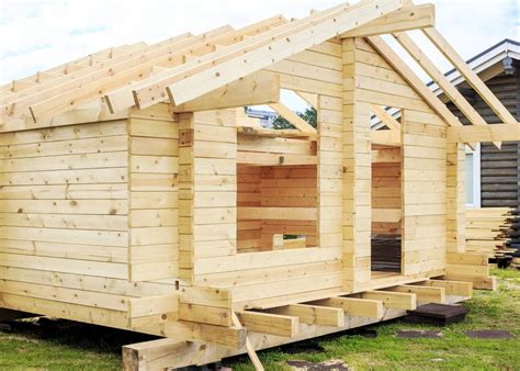 Easily Build A Sturdy Log Cabin Quick Uk