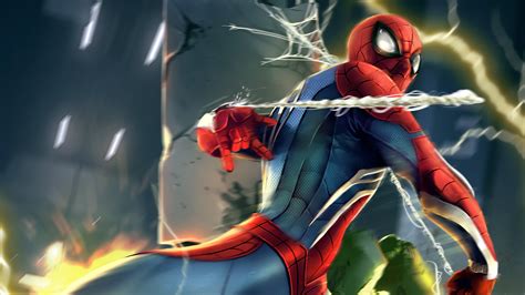 2020 Spider Man Artwork Wallpaperhd Superheroes Wallpapers4k