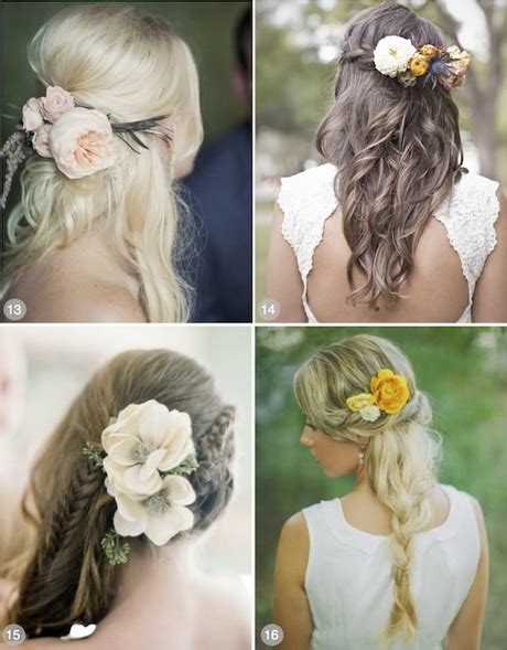 Prom Hairstyles With Flowers