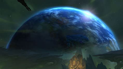 Azeroth Seen From Argus Wow