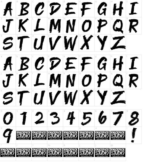 In application font menus, this font will display: Yenoh Brush Font Download