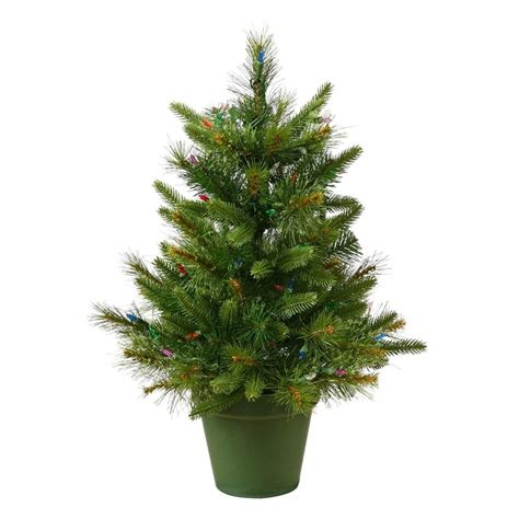 Vickerman 2 Ft Classic Pine Artificial Christmas Tree At