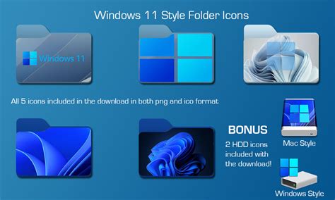 Windows 11 Folder Icons By Darkknight2264 On Deviantart