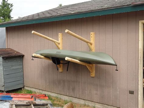 Build Garage Kayak Rack Woodboat Dock