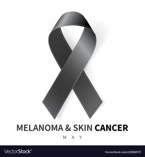 Melanoma And Skin Cancer Awareness Month Vector Image