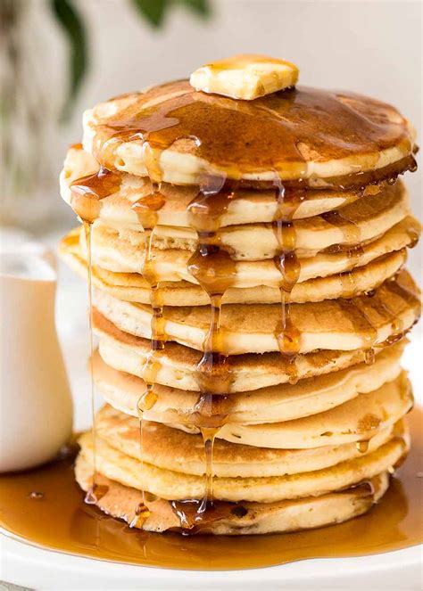Fluffy Pancakes Quick And Easy No Fail Recipetin Eats