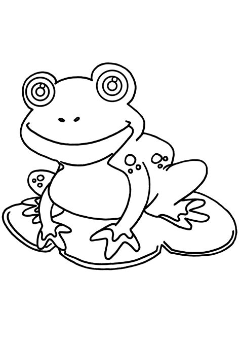 73 Dessins De Coloriage Grenouille à Imprimer Sur Page 8