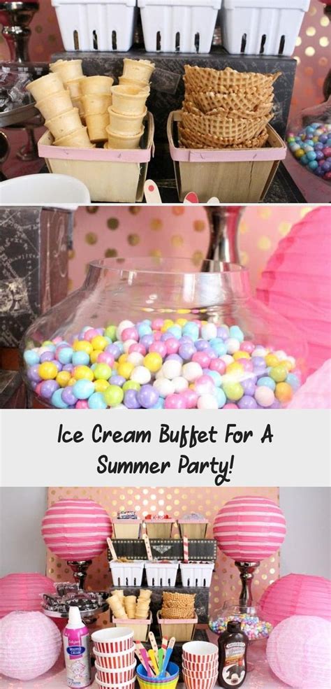 Daisies symbolize innocence and purity. Ice Cream Buffet For A Summer Party! - Home Decor Diy in 2020 | Cardboard crafts, Diy party ...