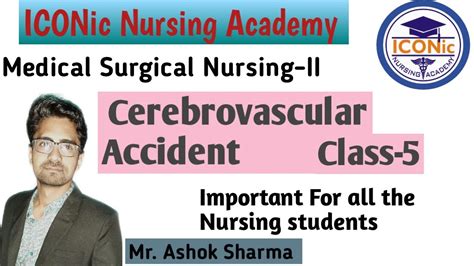 Cerebrovascular Accident Stroke Msn Ii Mr Ashok Sharma Iconic