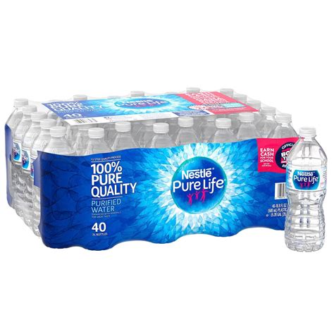 Nestle Pure Life Purified Water 169oz 40pk