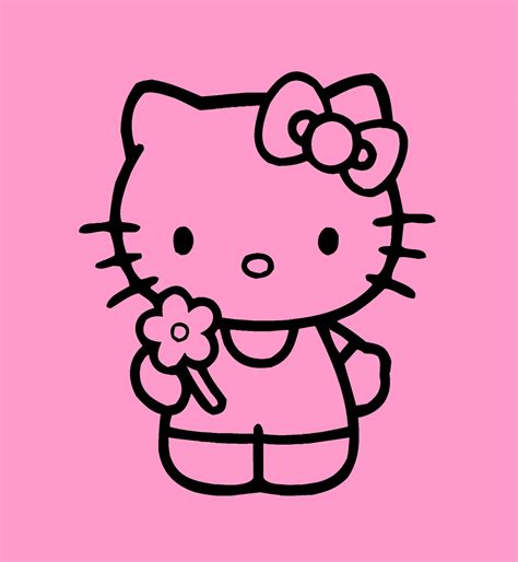 Hello Kitty Vector - ClipArt Best