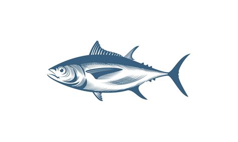 Tuna Fish Illustration 8350761 Vector Art At Vecteezy
