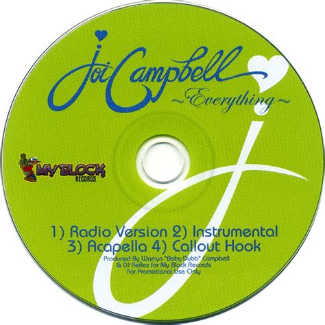 Dmellove Joi Campbell Everything Promo Cds