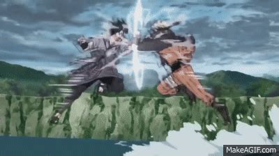 Naruto vs Sasuke Batalla Final on Make a GIF