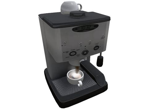 Second Life Marketplace Genzo Coffee Maker Machine Dispenses