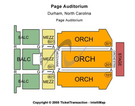 Page Auditorium Tickets In Durham North Carolina Page Auditorium