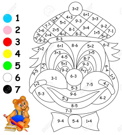 Fichas De Colorear De La Suma Y La Resta Para Primaria Sectoreducativo