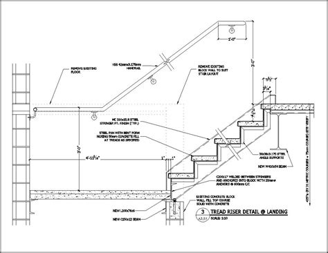 Stair Detail Staircase Design How To Draw Stairs
