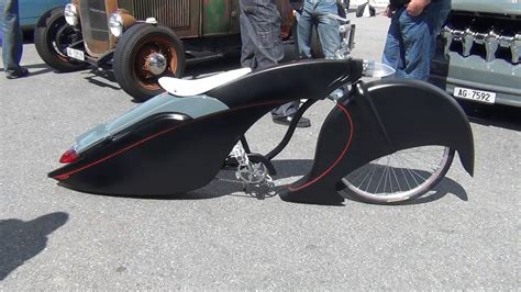 Hd Hot Rod Bicycle With Cadillac Design Youtube