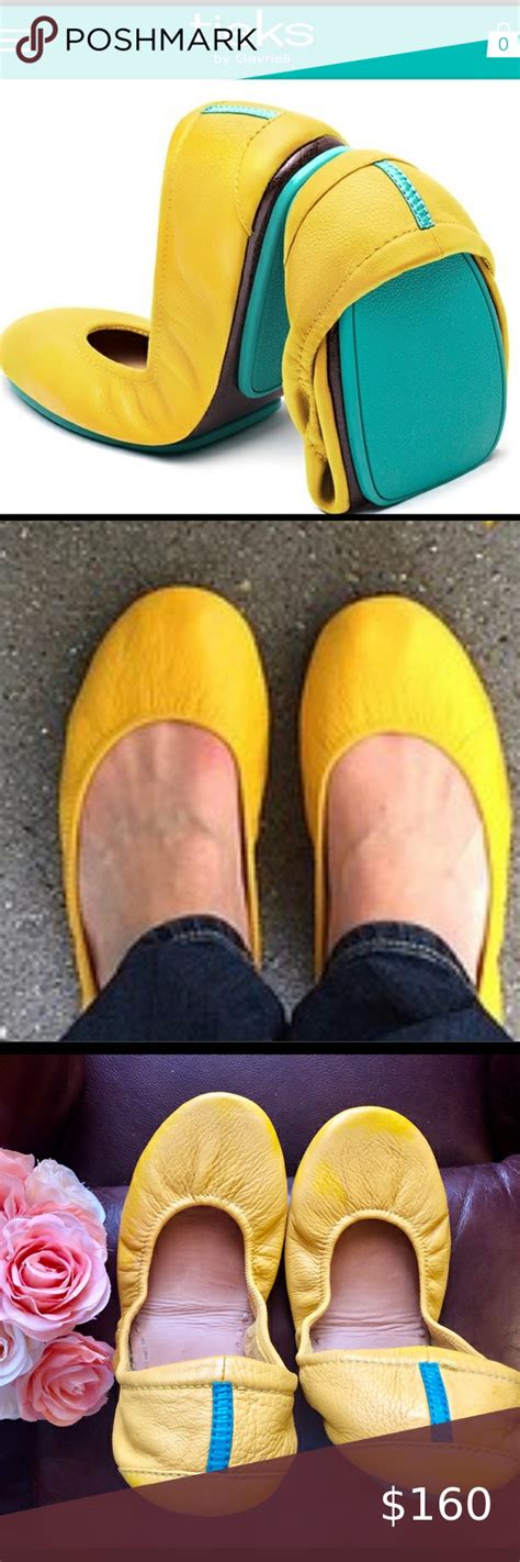 Tieks Mustard Yellow Ballerina Flats Ballerina Flats Tieks Shoes