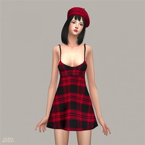 Sims4 Marigold A Dress • Sims 4 Downloads