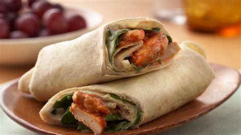 Sweet And Spicy Chicken Wraps Recipe