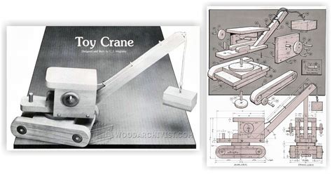 Wooden Toy Crane Plans • Woodarchivist