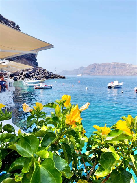 Oia Santorini Greece Ammoudi Bay 5 • A Passion And A Passport