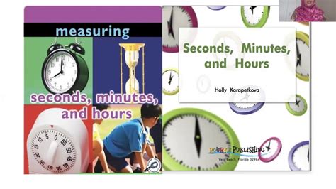 Measuring seconds, minutes, and hours - YouTube
