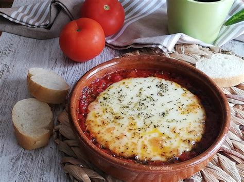 Queso provolone al horno con tomate | Caceroladas