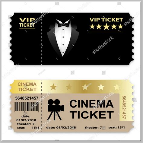 4 Service Ticket Designs And Templates Psd Ai
