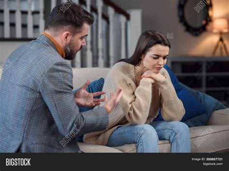 Angry Couple Having Image And Photo Free Trial Bigstock