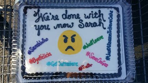 All you need for an office farewell party is a bit of goodwill and the approval of . 10 hilarious farewell cakes that would turn sad goodbyes ...