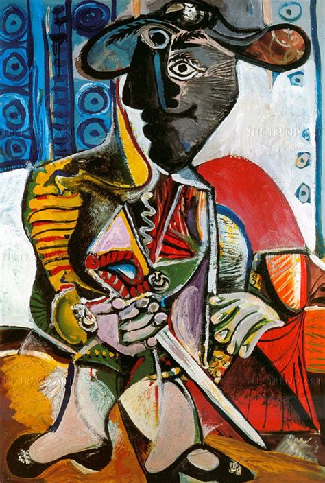 Pablo Picasso Oil Painting Le Matador Woman Museum Quality Etsy