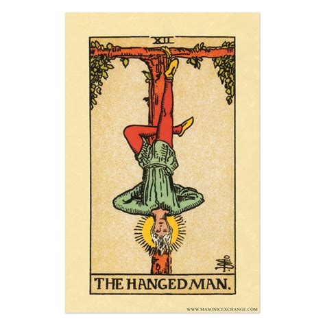 The Hanged Man Tarot Card Poster 11 X 17 Tme Art P 0