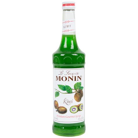 Monin Premium Kiwi Flavoring 750 Ml