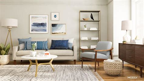Modsy Interior Design Styles Mod Visionary Mid Century Modern Living