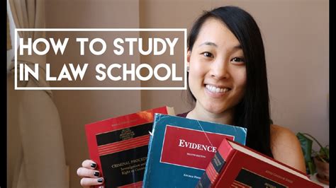 How To Study In Law School Youtube