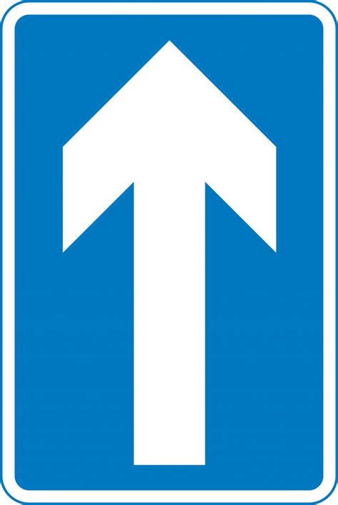 One Way Traffic Sign Theory Test