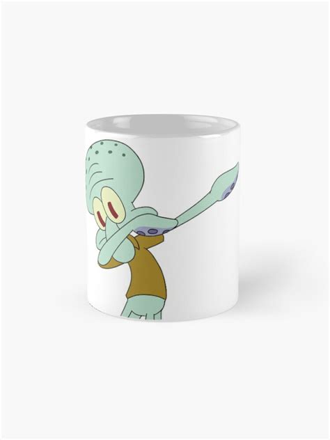 Squidward Dabbing Coffee Mug For Sale By Phantastique Redbubble