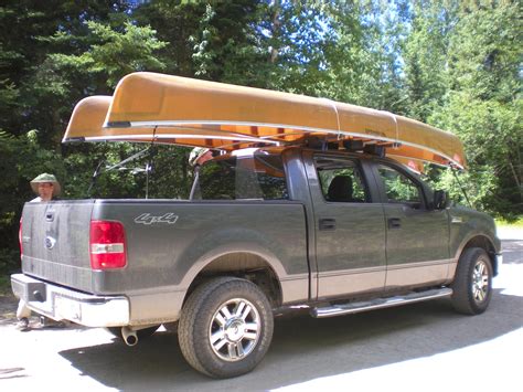 Pickup Truck Canoe Rack Food Ideas