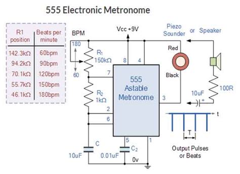 555 Lm555 Timer Pinouts And Tutorials