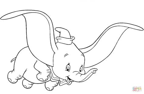 Disegno Di Dumbo Da Colorare Disegni Da Colorare E Stampare Gratis