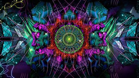 Psychedelic Art Fractal Art Digital Art Kaleidoscope Design
