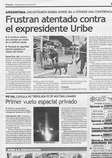 Srtaleyblog Noticia Impresa Diario El Peruano