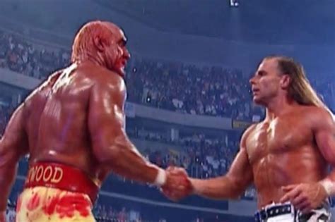 On This Date In Wwe History Shawn Michaels Oversells For Hulk Hogan At